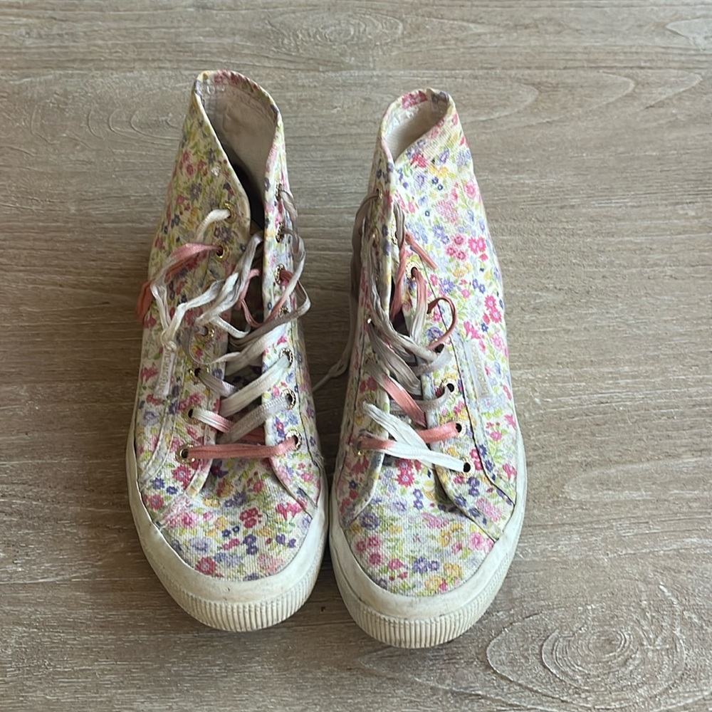 Love Shack Fancy x Superga high top
